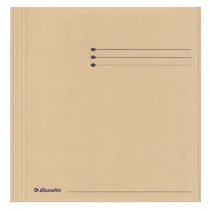 Dossiermap Esselte folio 3 kleppen manilla 275gr g