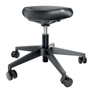 Actieve zitkruk Leitz Ergo met wieltjes en comfort