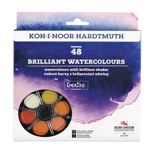 Waterverf Koh-i-Noor briljant ass blister à 48 kle