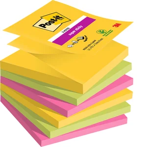 Memoblok Post-it 3M Z-Note R330 Super Sticky 76x76