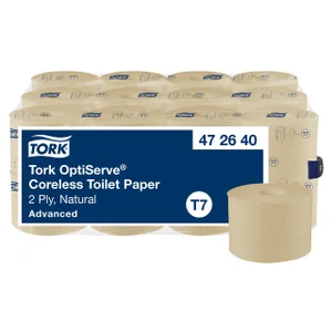 Toiletpapier Tork T7 Advanced Optiserve Coreless 2