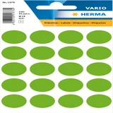 Etiket HERMA 1878 rond 19mm fluor groen 100 stuks