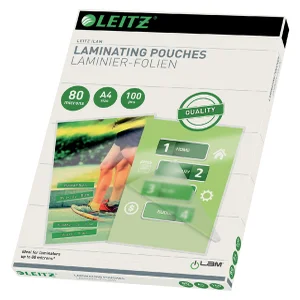 Lamineerhoes Leitz iLAM A4 2x80micron EVA 100 stuk