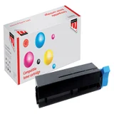 Toner Quantore alternatief tbv Oki 44574802 zwart