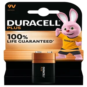 Batterij Duracell Plus 1x 9Volt
