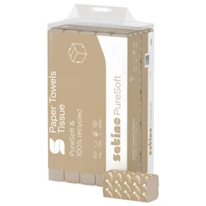Handdoek Satino PT2 PureSoft z-vouw 2-laags 206x24