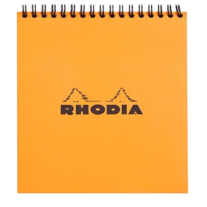 Spiraalblok Rhodia A5 lijn 160 pagina's 80gr oranj