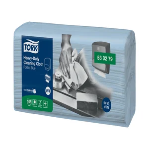 Reinigingsdoek Tork W4 Premium Heavy-Duty gevouwen