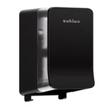 Toiletpapierdispenser Satino JT3 Hyginity systeemrol duo zwart 333423