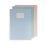 DULA Schriften A4 Lijn - Pastelkleuren - 5 pak