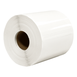 DULA Etiketten rond transparant 80mm - 500 stickers op rol - Sluitzegel
