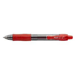 Gelschrijver PILOT G-2 + fijn rood
