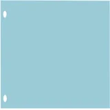 Scheidingsstrook Oxford smal 240x105mm 190gr blauw 100 stuks