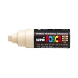 Paintmarker Uni POSCA PC8K breed schuin beige
