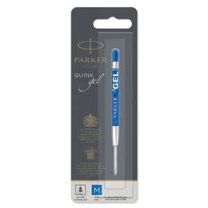 Gelschrijvervulling Parker Quink medium blauw blis