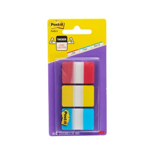 Indextabs Post-it 686RYB 25.4x38.1mm strong blauw,