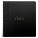 Notitieboek Rhodia Greenbook recycled A5+ lijn 160 pagina's 90gr hc