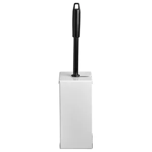 Toiletborstelset Quartzline rvs wit 448901