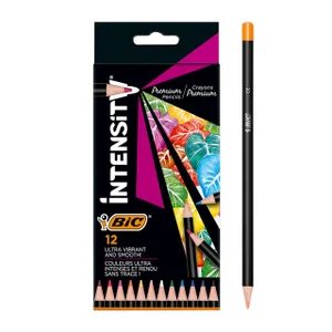 Kleurpotloden Bic Intensity Premium assorti etui à