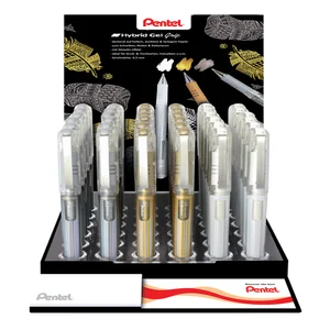 Gelschrijver Pentel K230M medium metallic assorti