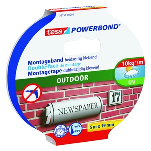 Montagetape tesa® Powerbond Outdoor dubbelzijdig 5