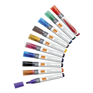 Whiteboardmarker Nobo Liquid ink rond assorti 3mm