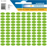 Etiket HERMA 1845 rond 8mm groen 540 stuks