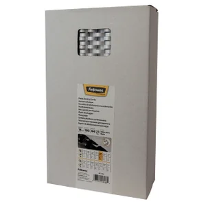 Bindrug Fellowes 14mm 21rings A4 wit 100 stuks