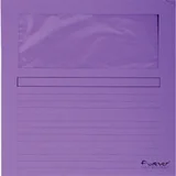Venstermap Exacompta Forever L-model 120gr paars 100 stuks