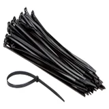 Kabelbinders IEZZY nylon 4.8x300mm D 81mm zwart 100 stuks