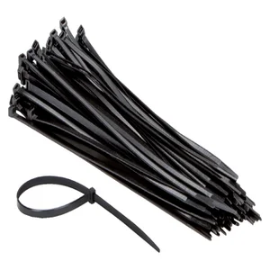 Kabelbinders IEZZY nylon 4.8x300mm D 81mm zwart 10