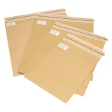 Sendbag verzendverpakking IEZZY 38/42 x 44 + 9,5cm bruin 200 stuks