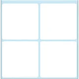 Etiket HERMA 3755 40x55mm wit 28 stuks