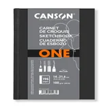 Schetsboek Canson Art Book One hardcover 98vel 100gr 140x216mm wit