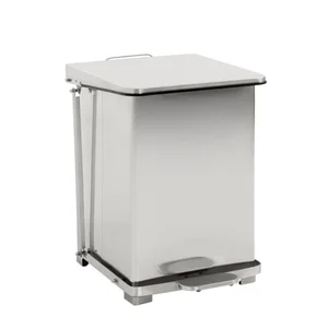 Pedaalemmer Vepa Bins Industrieel 45 liter mat rvs