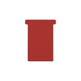 T-kaart Djois formaat 3 77mm rood 100 stuks