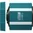 Viltstift STABILO Pen 68/51 medium turquoiseblauw