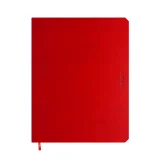 Notitieboek de KEMPEN Poppy 171x220mm blanco 192 pagina's 90gr rood