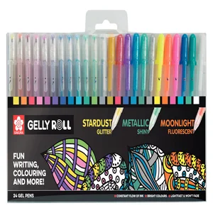 Gelschrijver Sakura Gelly Roll mix set à 24 kleure