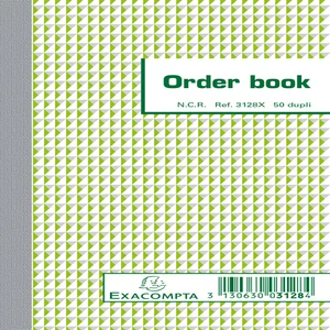 Orderboek Exacompta 175x105mm 50x2vel