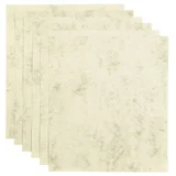 Kopieerpapier Papicolor A4 200gr 6 vel marble ivoor