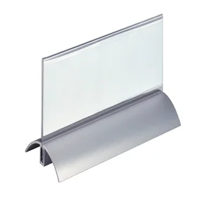 Tafelnaambord Durable Presenter De Luxe 61x210mm 2