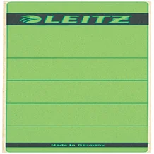 Rugetiket Leitz breed/kort 62x192mm zelfklevend gr