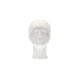 Haarnet CMT clip non-woven L 53cm PP wit 100 stuks