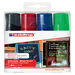 Krijtstift edding 4090 window schuin 4-15mm assort