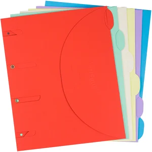 Smartfolder geperforeerde opbergmappen A4 assorti