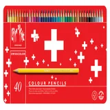 Kleurpotloden Caran d'Ache Swisscolor aquarel 40 stuks assorti