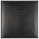Condoleancealbum Kangaro 260x210mm zwart