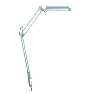 Bureaulamp MAUL Atlantic LED met tafelklem zilver