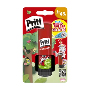 Lijmstift Pritt Stick 43 gram plus gratis correcti